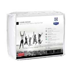 Sealy Cleanshield Quilted Mattress Protector - Queen/Queen XL