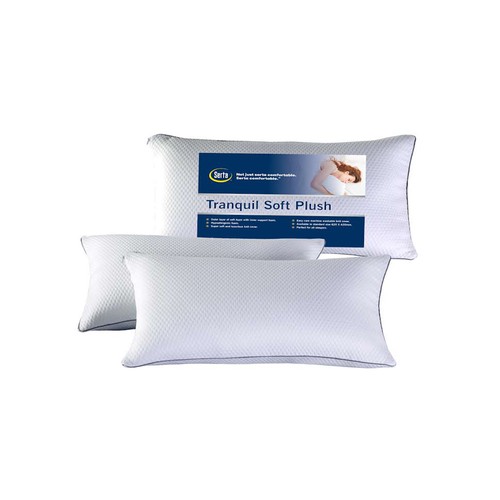 Serta Tranquil Soft Plush Pillow