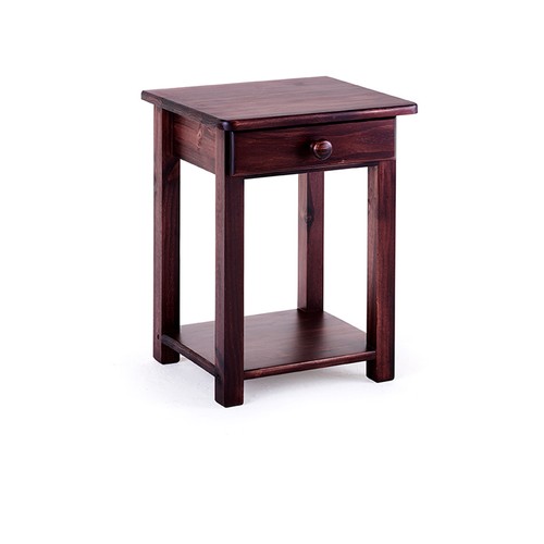 Charlene Drawer &amp; Shelf Pedestal (Chestnut)