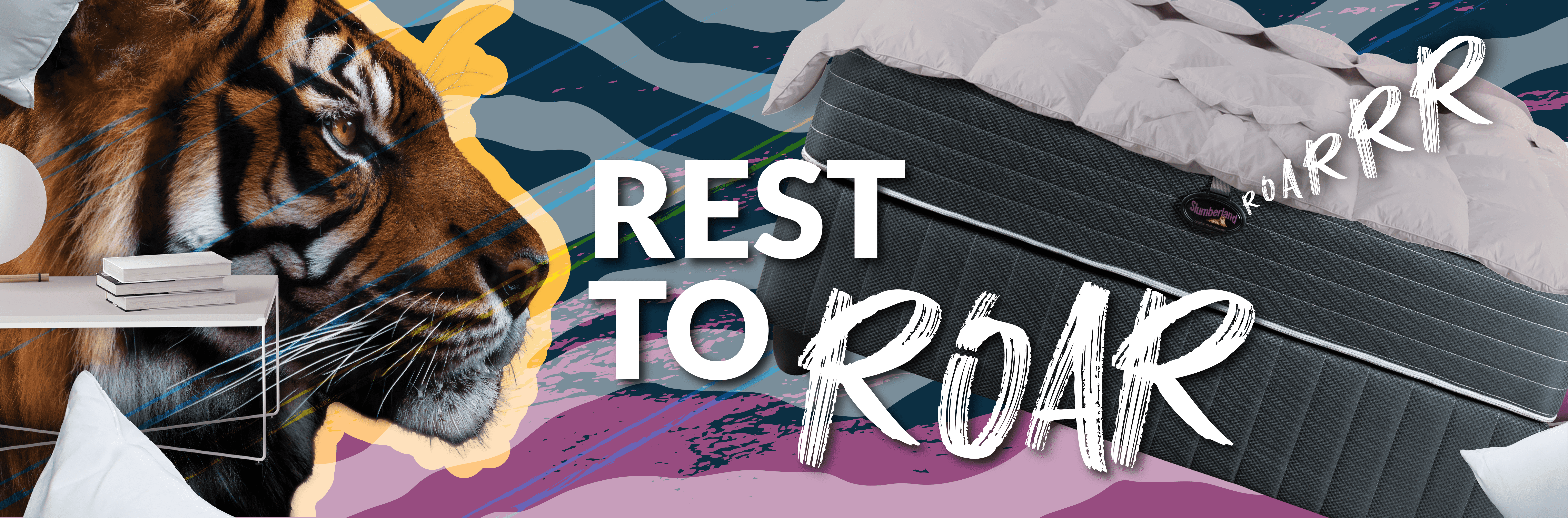 Slumberland competition banner