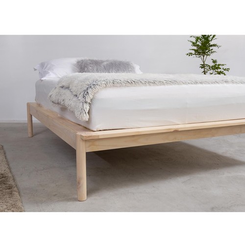 Prague Platform Bed (Elm)