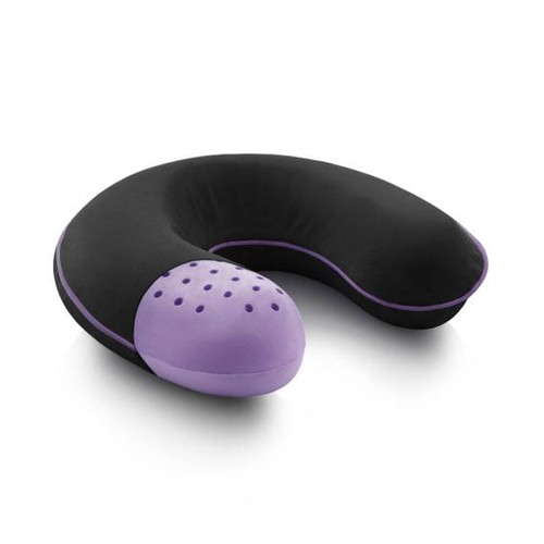 Malouf Z Zoned Travel Neck Pillow (Lavender)