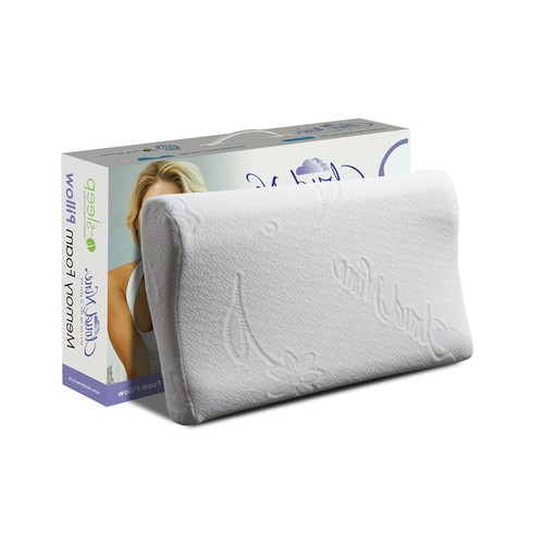 Gel cloud memory foam sales pillow