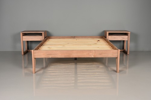 Zina Platform Bed (Teak)
