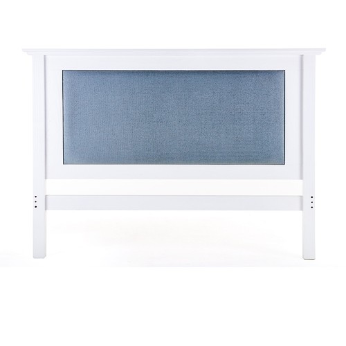 Oslo Headboard with fabric (White)