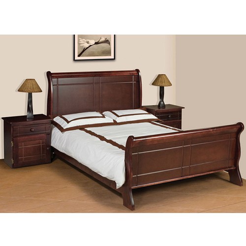 Windsor Sleigh Bed (Chestnut)