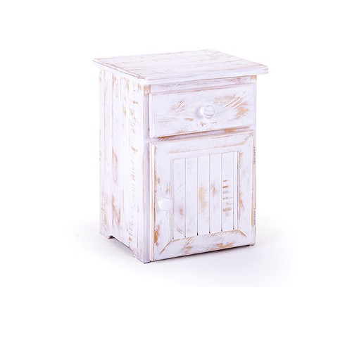 Charlene Door &amp; Drawer Pedestal (Rustic)