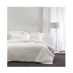 Linenhouse Chantal Coverlet (White) - Single