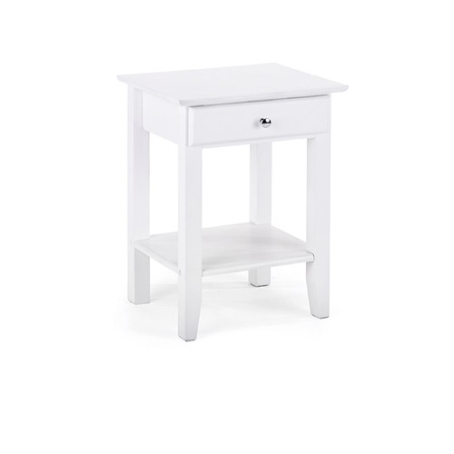 Paris Drawer &amp; Shelf Pedestal (White)