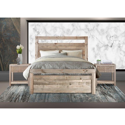 Carla Bed (Driftwood)