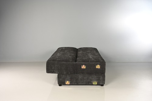 Seattle Sleeper Couch (JND516-7 Charcoal)