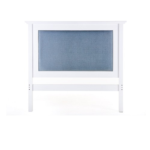 Oslo Headboard with fabric (White)